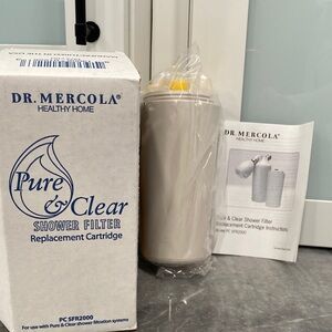 New Dr. Mercola Pure & Clear Shower Filter Replacement Cartridge. New-Sealed.